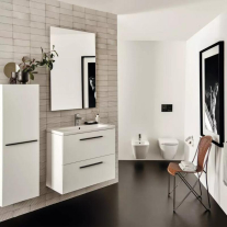 Bideu suspendat Ideal Standard I.Life S, compact, cu fixare ascunsă, alb